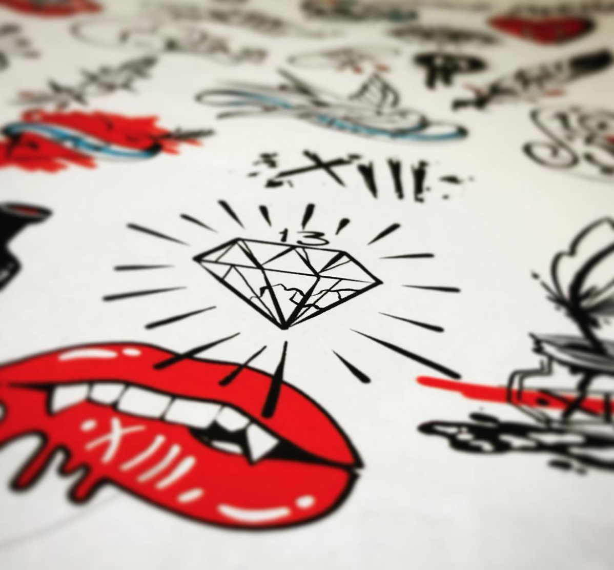 Armageddon Ink - flash sheet Friday the 13th