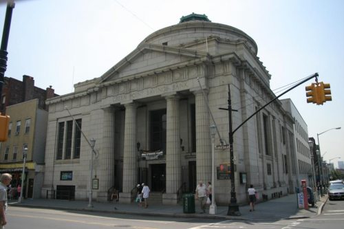 NYPD Investigate Unknown Object Outside of Greenpoint’s Historic Bank Building
