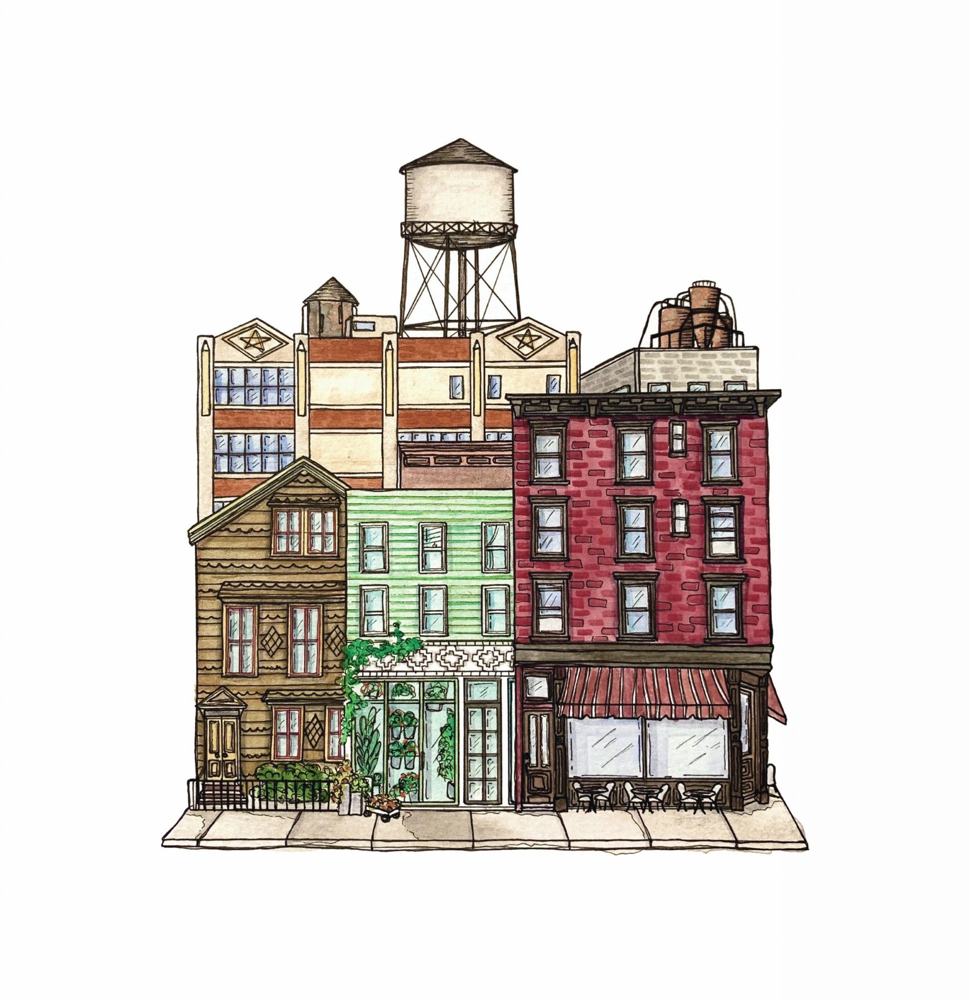 Greenpoint artwork by Mikayla Sherfy