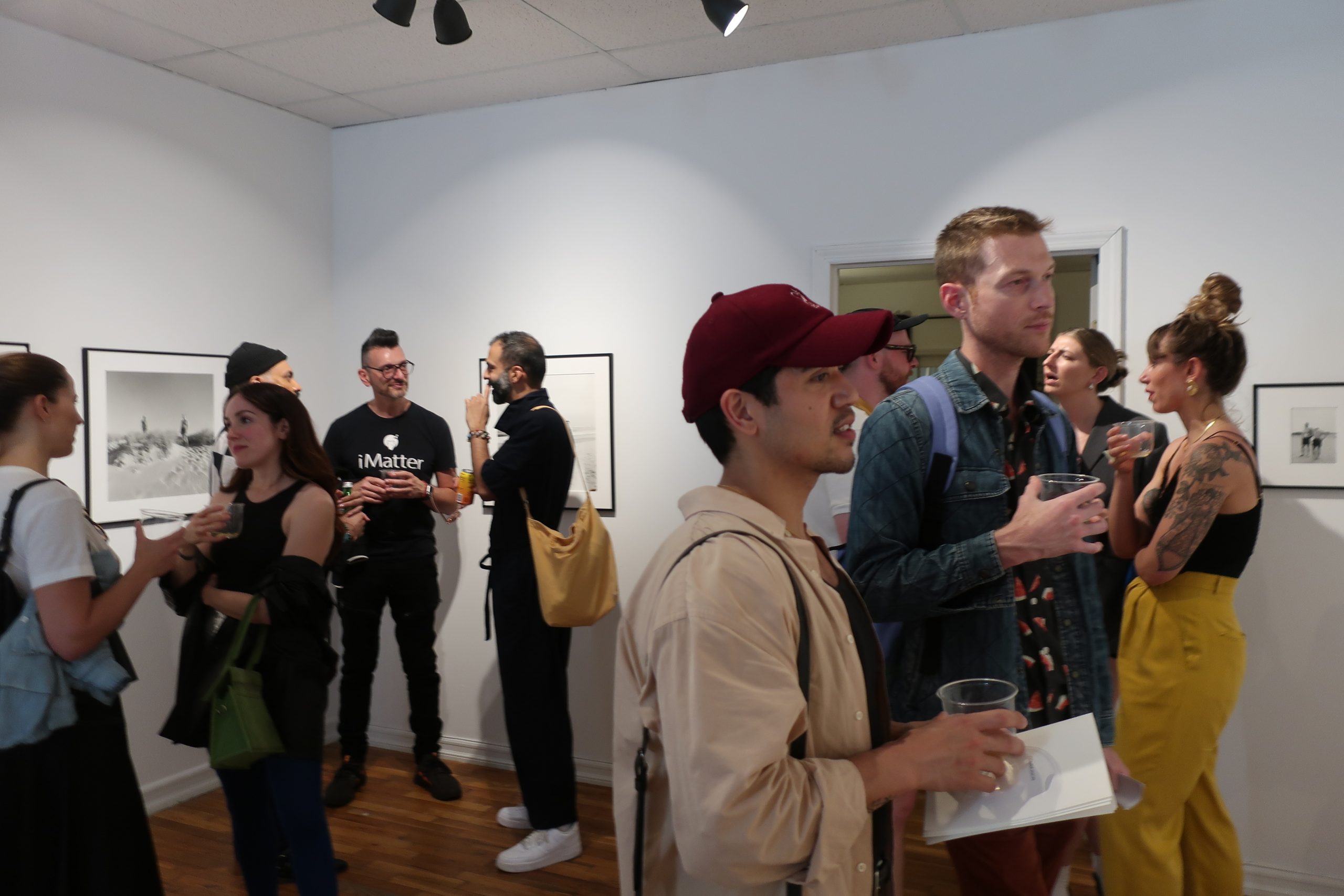 Kriz Mendoza's solo show at Brick Aux, "Communion"