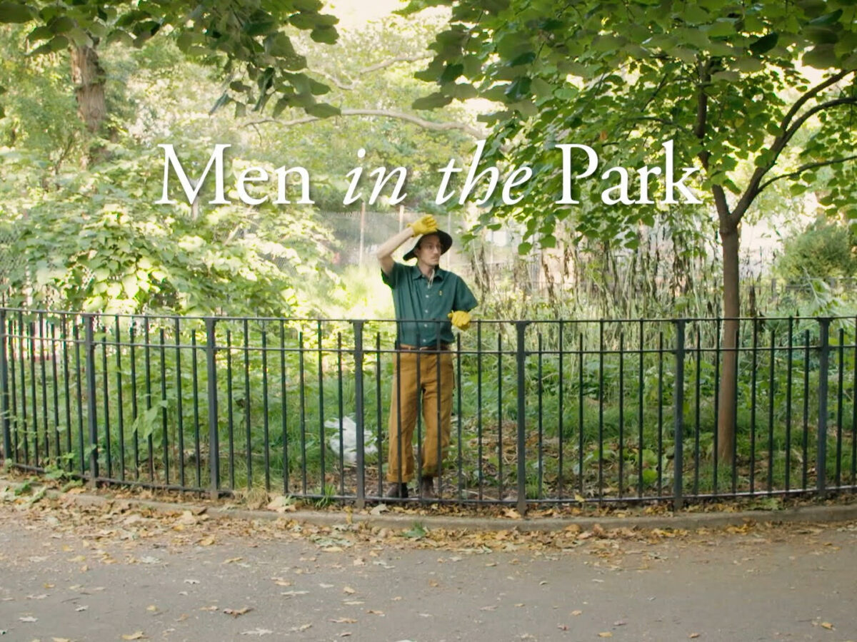 "Men in the Park" series with Greenpointer Josh Tobin