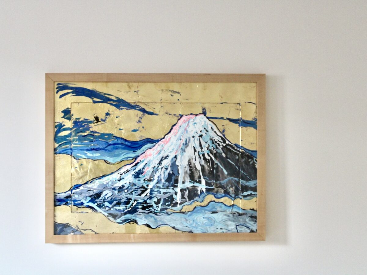 Artwork by William Norton as a part of "Goddess," his new solo show