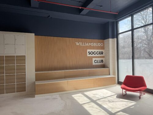 Williamsburg Soccer Club Opening Permanent Facility in Former Home of The Play Lab