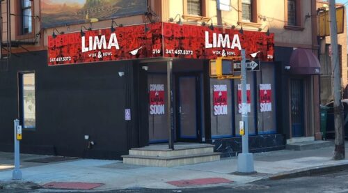 Lima Wok and Bowl Takes Over From Mazzy’s Halal Spot on McGuinness Boulevard 