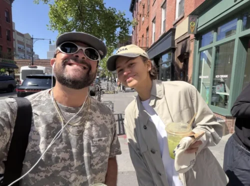 Zendaya Spotted in Greenpoint