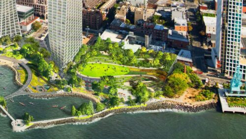 A New Battery Storage Facility, Park, and More Skyscrapers Are Coming to the Williamsburg Waterfront